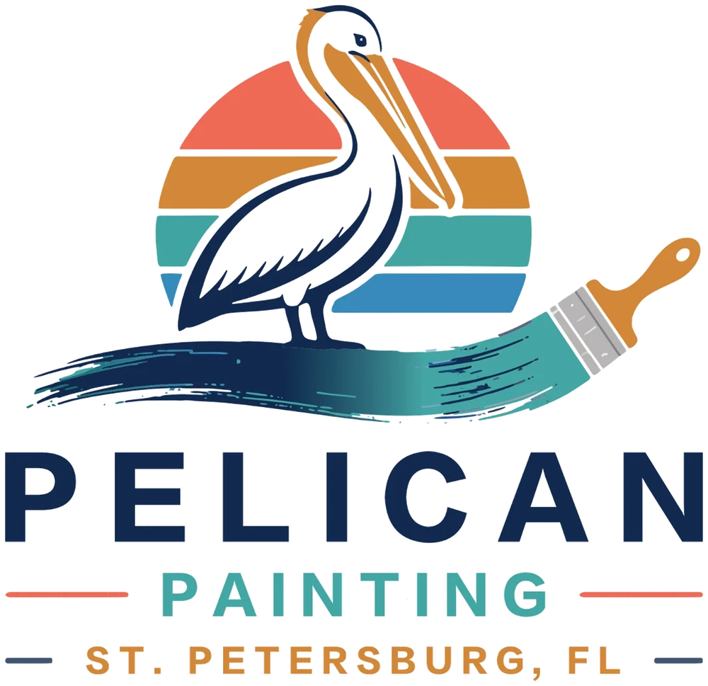 Pelican Painting, St. Petersburg, FL logo